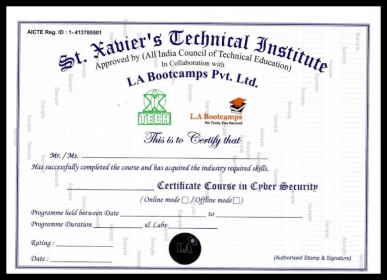 Cyber security certification from LA Bootcamps